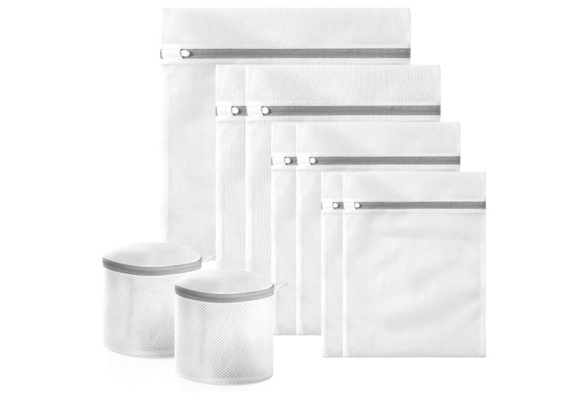 Bra Bags for Laundry, White Lingerie Bags for Washing Delicates