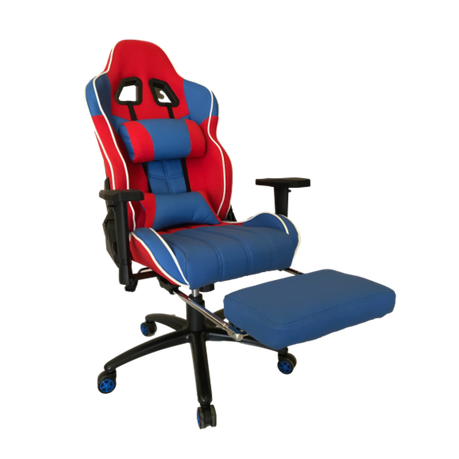 Ergonomic gaming chair online with footrest