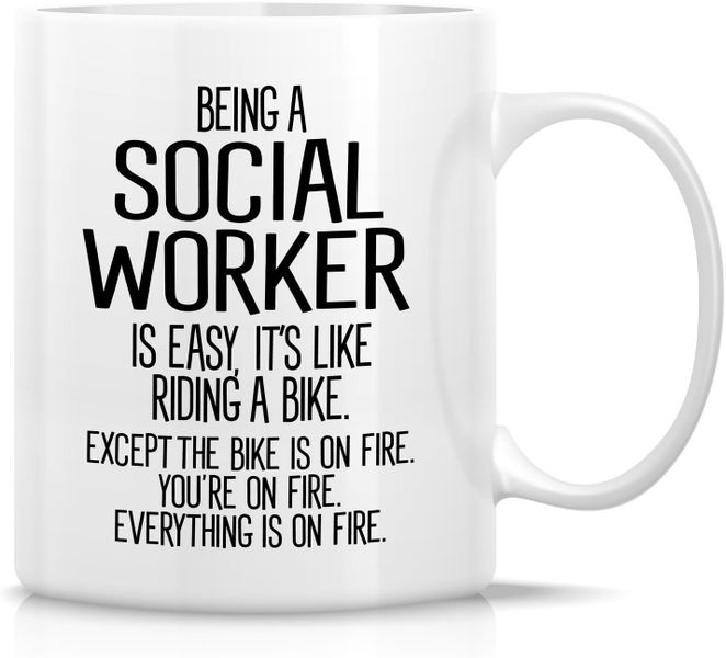 Social worker-Father's day-Mother's day-Valentines-Christmas Mug