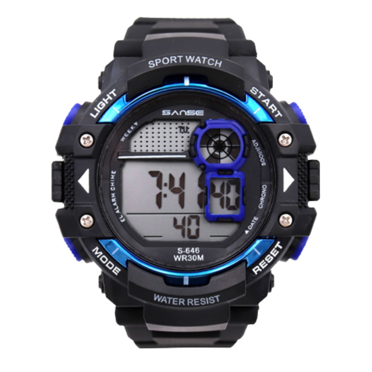 Led Multifunctional 3atm Water Resistant Digital Sports Watch | Buy ...