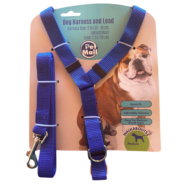 Pet Dog Harness and Lead Set