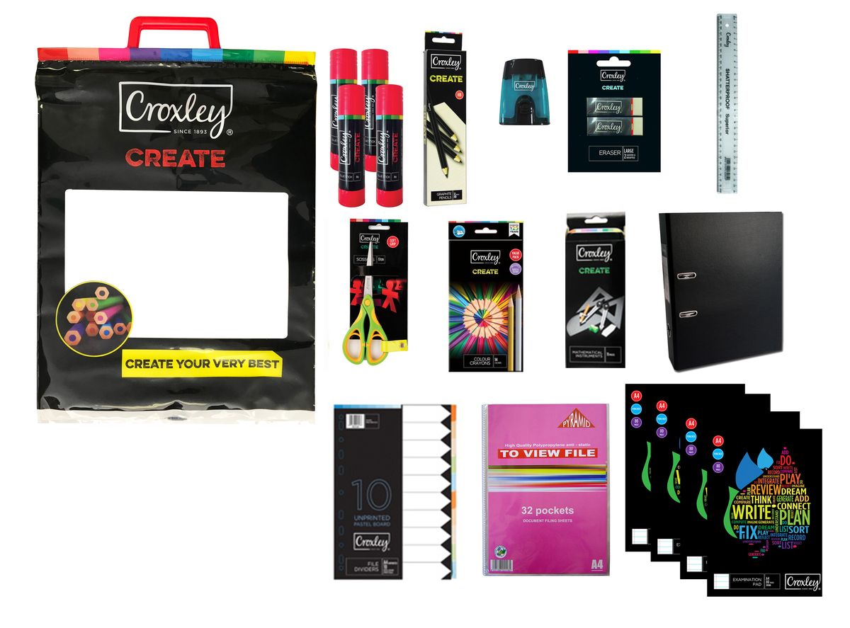 Croxley Create Stationery bag NO5 Buy Online in South Africa