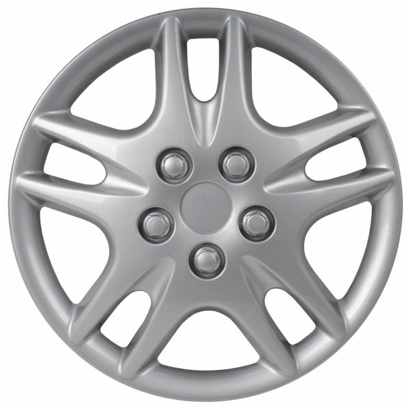 KT - Wheel Cover Set - 14-Inch - Silver
