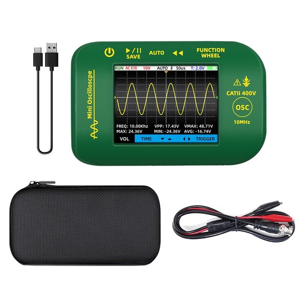 Bside Ot2 2-In-1 Digital Oscilloscope 10Mhz Compatible with Universal