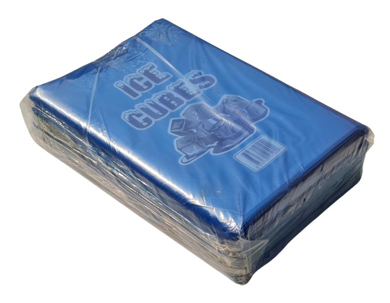 Blue Tinted Ice Bag 300mm x 450mm 60micron (250) pce