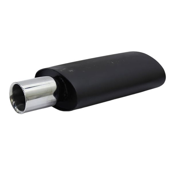 Universal Sport 76mm Straight Single Stainless Steel Tip Exhaust Backbox