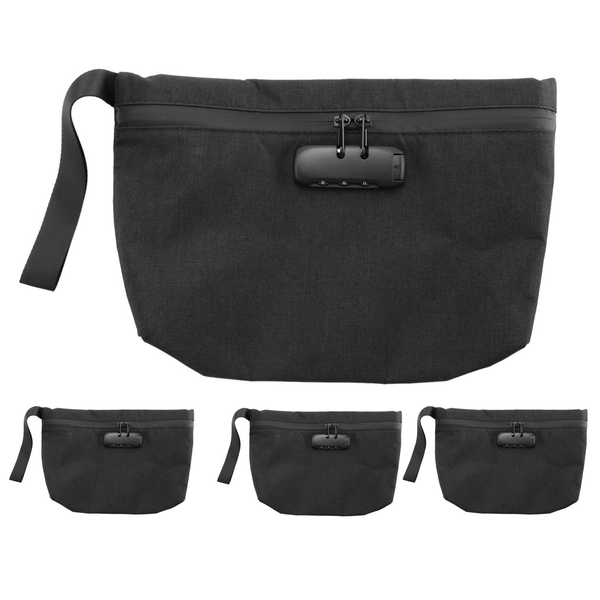 11X7 5In Money Pouch For Travel Storage Durable Smell Proof Bag