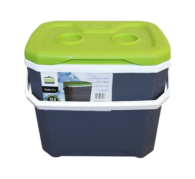 Campmaster Cooler Box 12.5 liters (Green Lid)