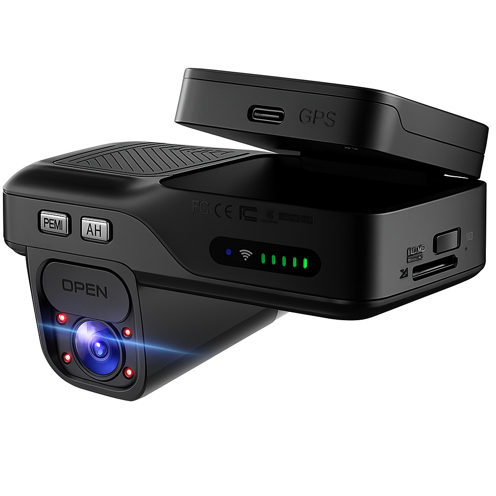 4G LTE Car Dash Cam - Full HD Smart Dash Camera