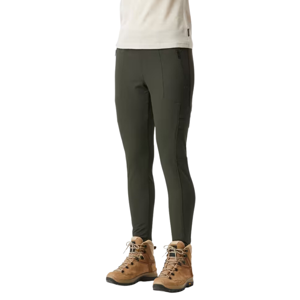Forclaz Women's Durable&amp; Women's Travel Trekking Leggings-Travel 500