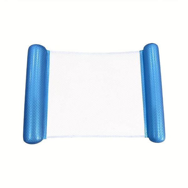 A Pearlescent Double-Tube Water Hammock, Versatile Lounging on Water,