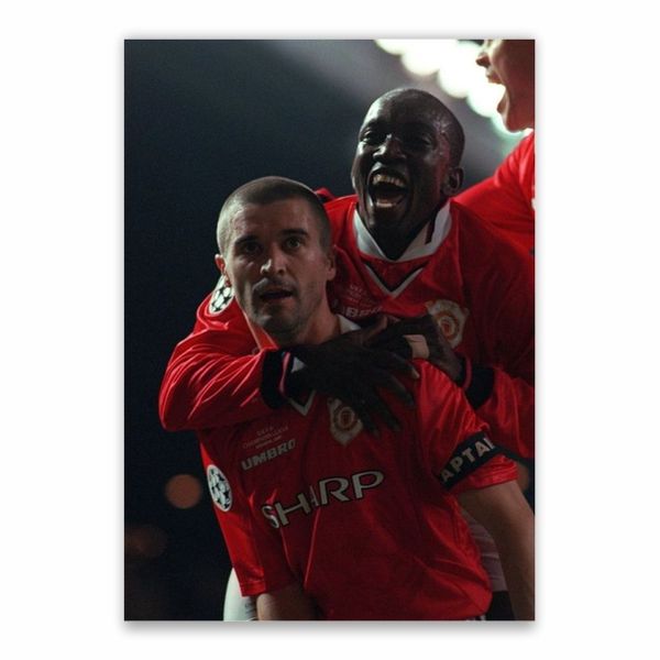 Roy Keane And Dwight Yorke - A1 Poster