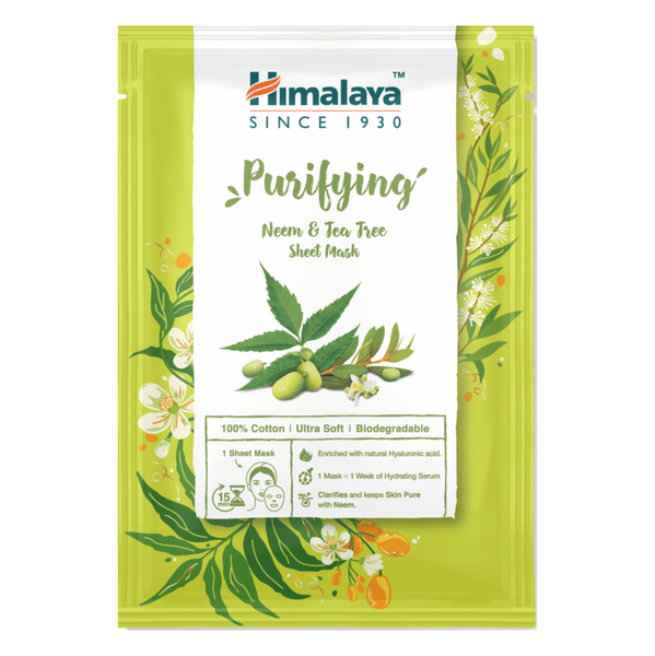 Himalaya Purifying Neem &amp; Tea Tree Sheet Mask (3 Pack)