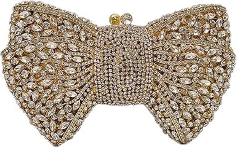 Diamond Bow Knot Luxury Crystal Clutch Bag
