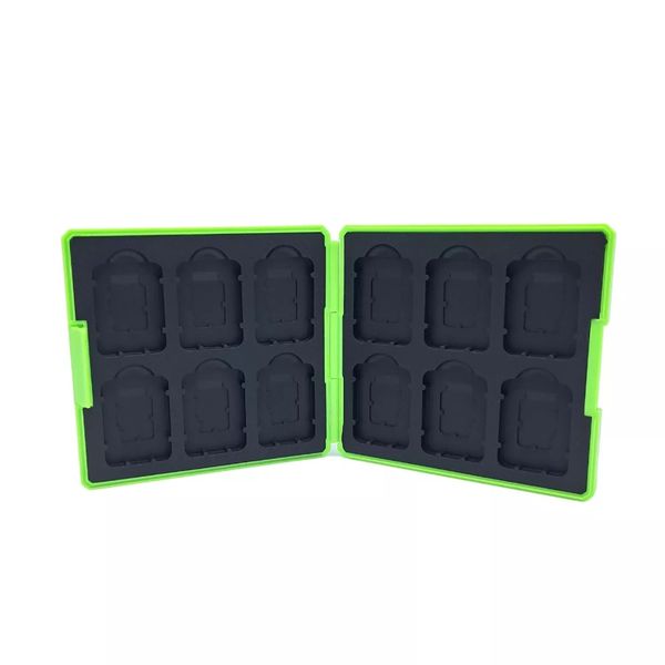 Game Storage Case Compatible with Nintendo Switch-12-in-1 Green Mario Theme