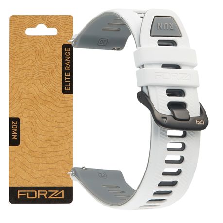 FORZA 20mm Quick Release Two-Tone Watch Strap Compatible with Garmin & More Image