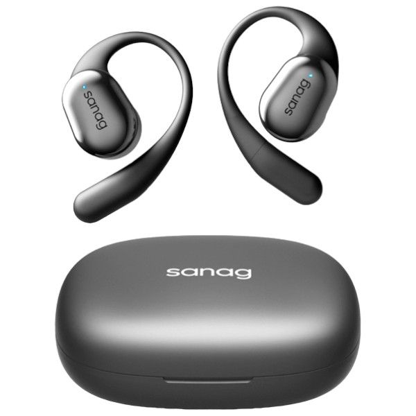 SANAG - C16S - Wireless Panoramic Sound Earbuds with App Control - Black