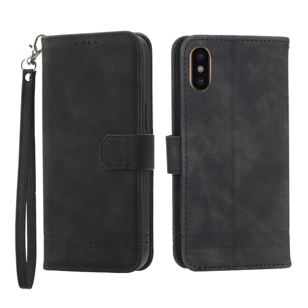 Flip Phone Leather Case Compatible with iPhone Xs Max