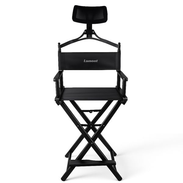 Professional Tall Makeup/Director Chair