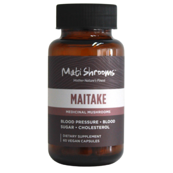 Muti Shrooms Maitake Medicinal Mushroom Immune Support - 60 Veg Capsules