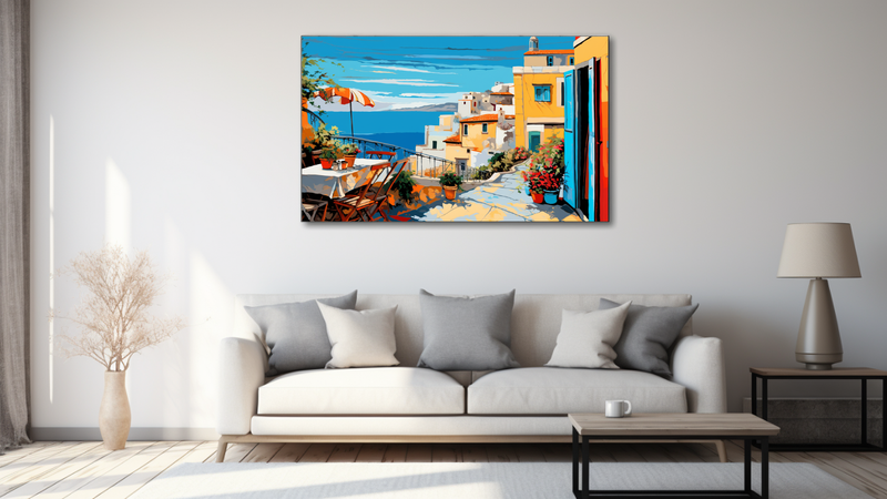 Canvas Wall Art - Mediterranean Creative Art - HD0230
