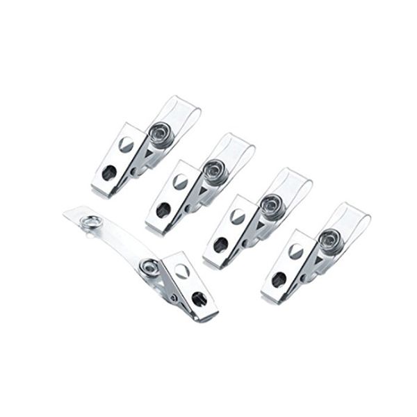 Conference Badge Clip &amp; Plastic Strap