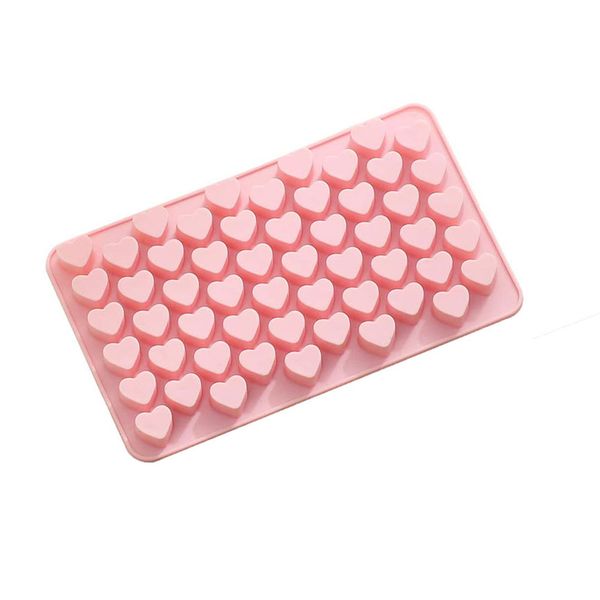 Heart Shape Silicone Mould - Gummy Candy Mould - Cake Fondant - Ice Mould