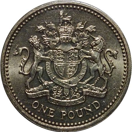 1983 United Kingdom 1 Pound Queen Elizabeth II Shop Today. Get