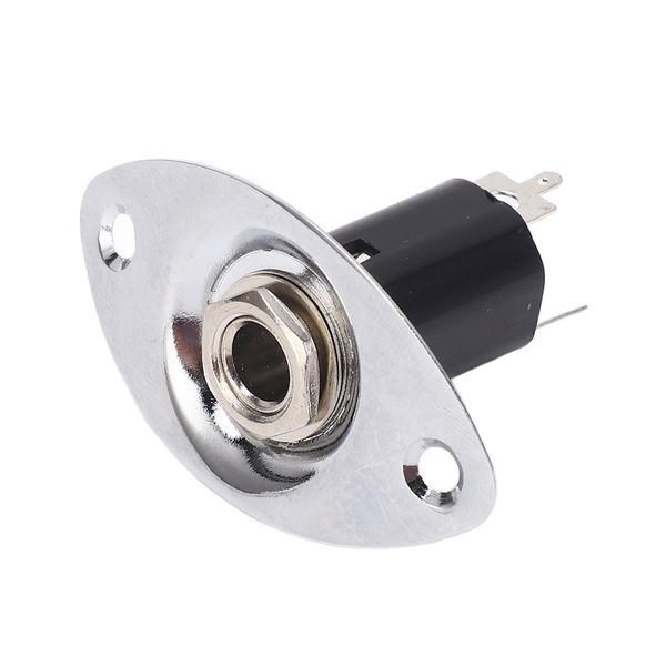 6.35mm Oval Noise-Free Guitar Jack Plate