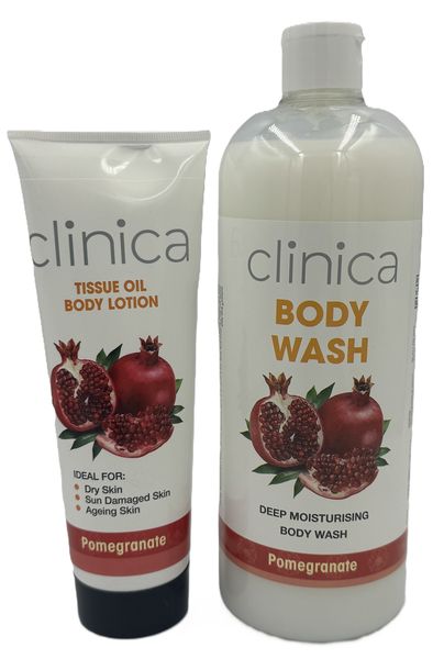 Clinica Pomegranate Body Lotion &amp; Body Wash