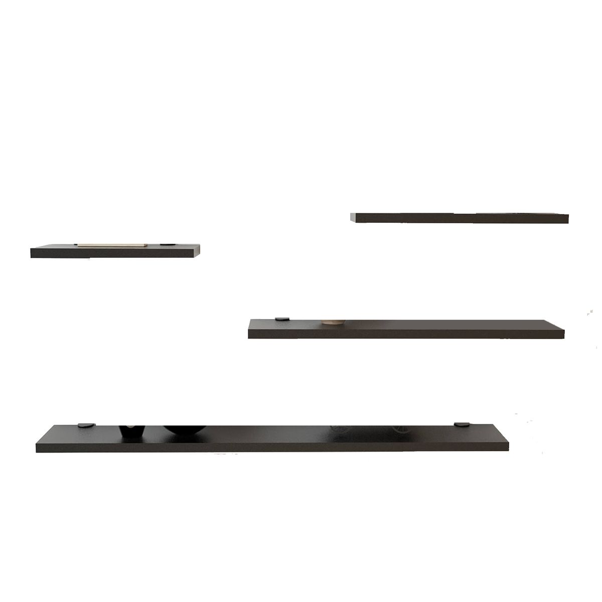 Yurupa Floating Shelves Wall Mounted Home Wall Shelf Set of 4