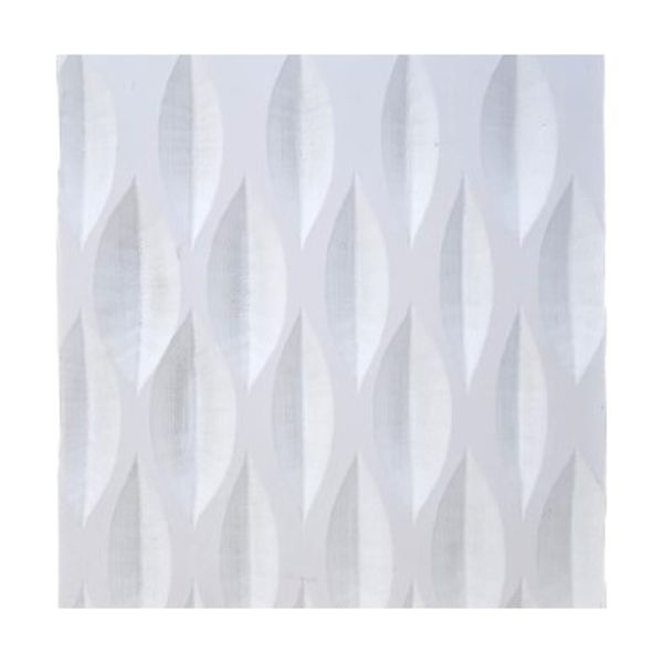 16mm White Cladding Board PVC - Vgroove Drops Design