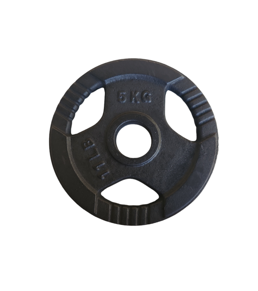 Olympic Tri-Grip Cast Iron Plate