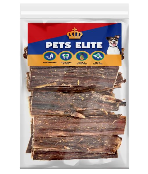 Pets Elite Beef Jerky Large 450g Pack