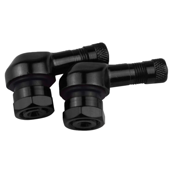 KR 90 Degree Aluminium Tyre Valve 11.3mm Set (2-Piece)