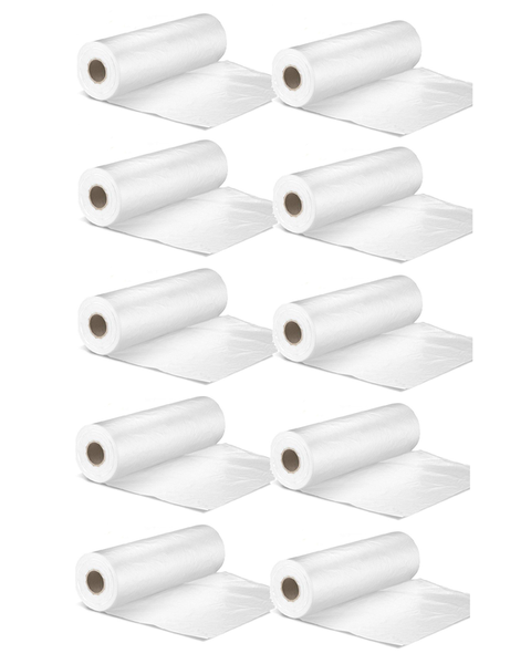 Plastic Bags on a Roll - Box of 10 Rolls