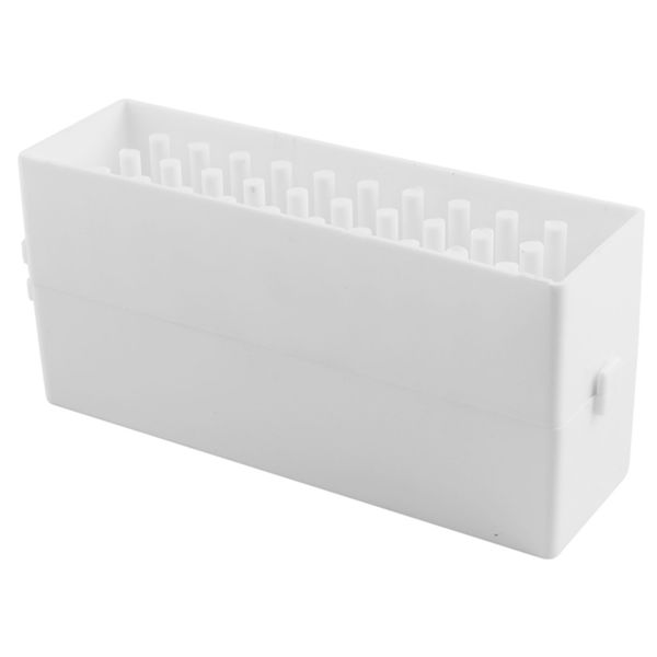Nail Drill Bits Holder Dustproof Stand Displayer Organizer Container 30 Hol