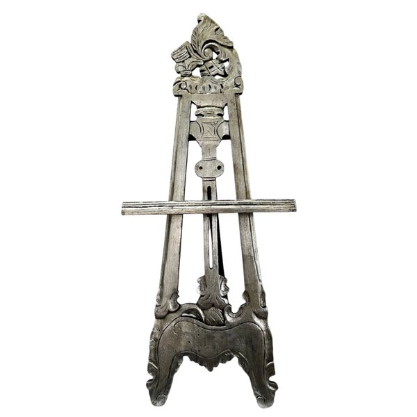 Picture Stand Ornate - Decorative Carved Display Easel for Art &amp; Signage
