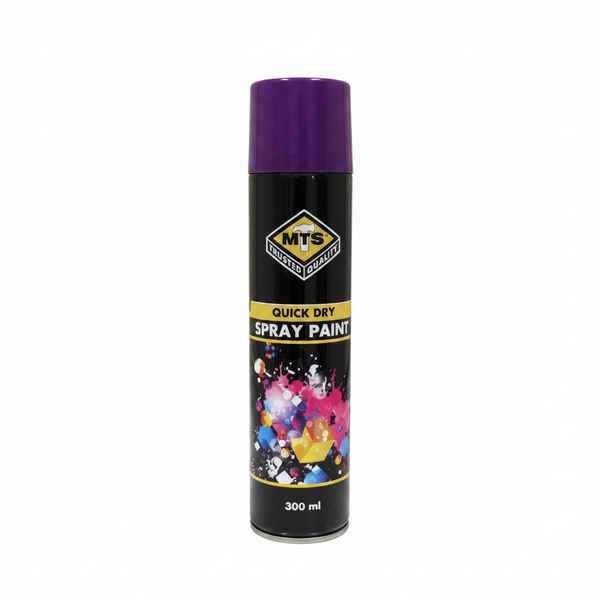 MTS Violet Fluorescent Spray Paint 300ml - Bright Finish for Crafts