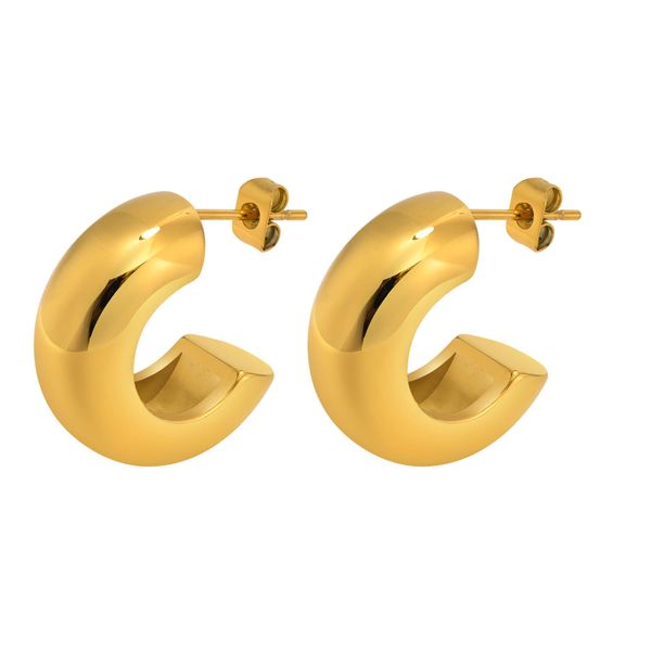 Tech Ten - Ladies Small Hoop Earrings