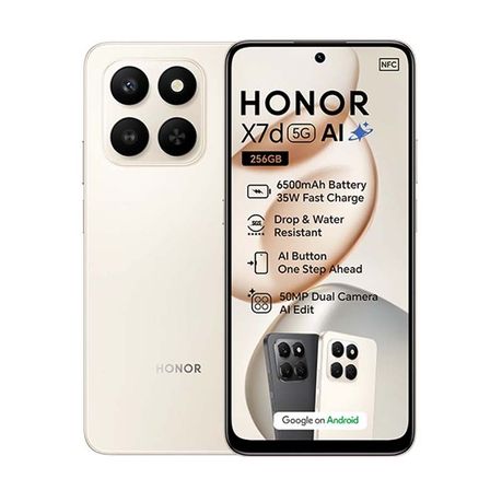 HONOR X7D 5G 256GB Dual Sim - Desert Gold Image