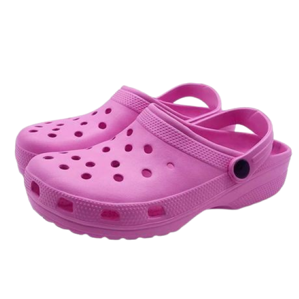 Kids Clogs, Slip-on Closed Toe Sandals - Pink