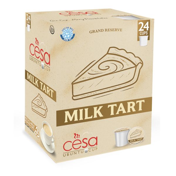 CESA Ubuntu-Cup Milktart | 24 Pack