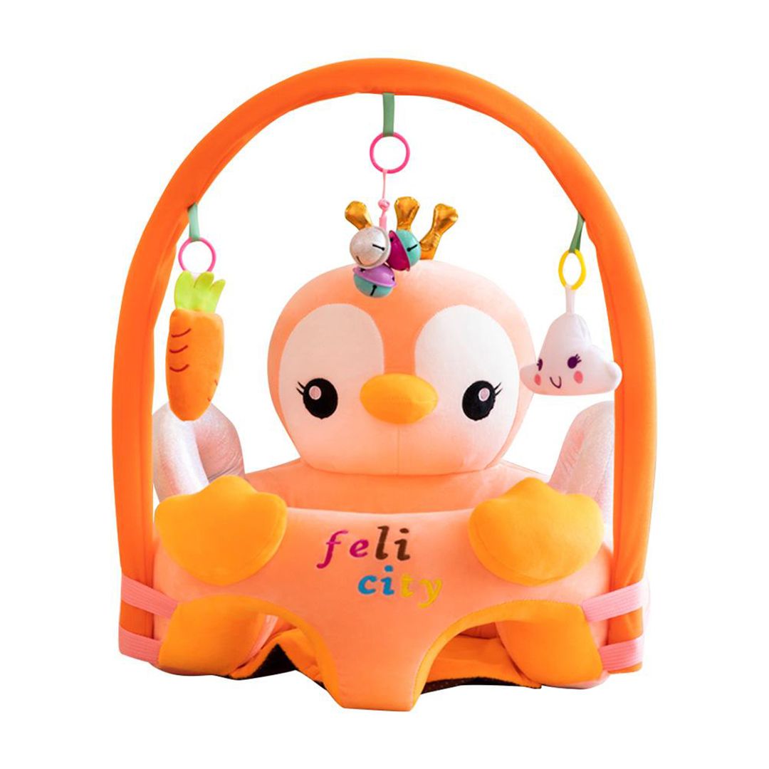 Baby Floor Seat with Toy Bar Orange Buy Online in South Africa