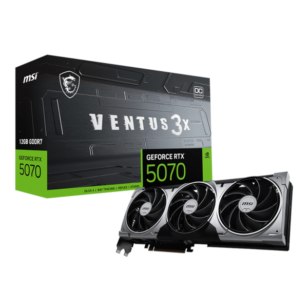 MSI GeForce RTX 5070 12GB VENTUS 3X OC