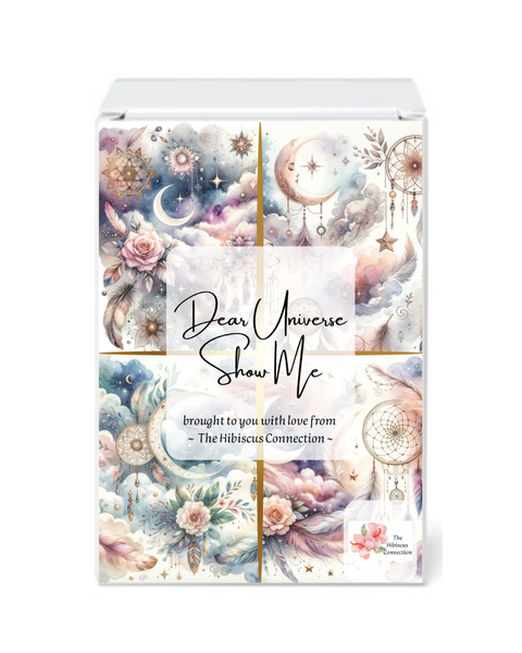 Dear Universe Show Me - Luxury Manifestation Affirmation Cards