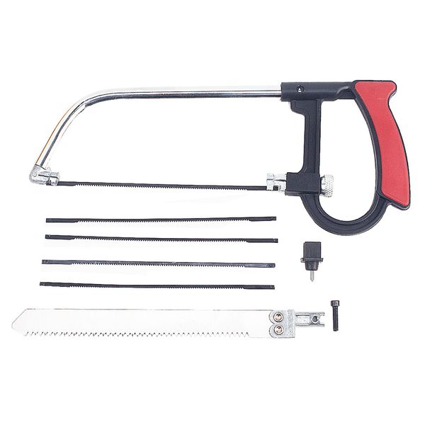 8-in-1 Saw Multifunctional Manual DIY Steel Saw Metal Wood Glass Saw Kit