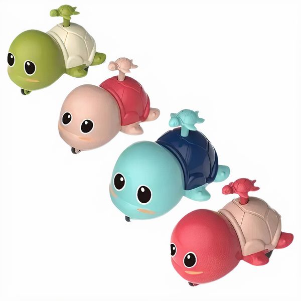 Kids Mini Press and Go Cars - Turtles 4 Piece