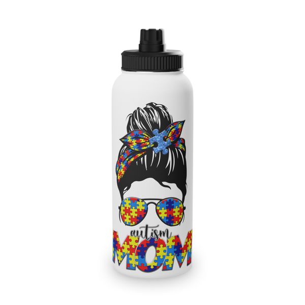 Autism Mom 850ml Metal Water Bottle