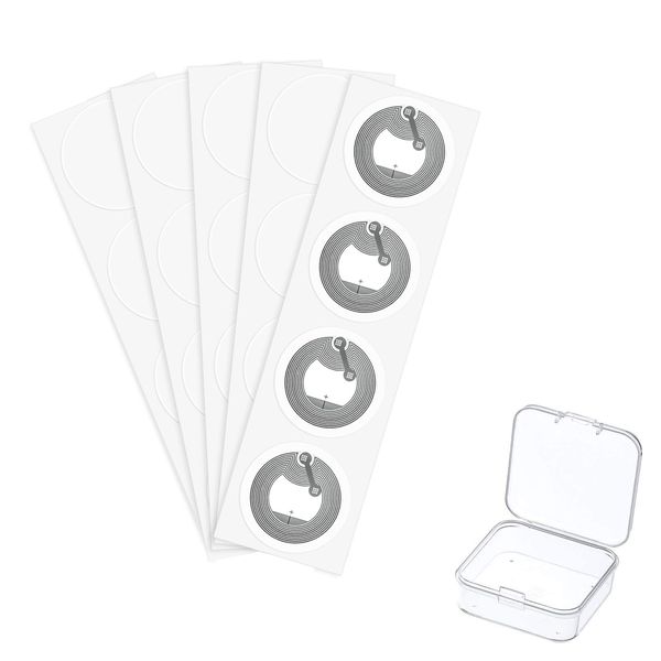 Multi-Purpose Rewritable NFC Tag Stickers, Recording 888 Bytes -10 Pack